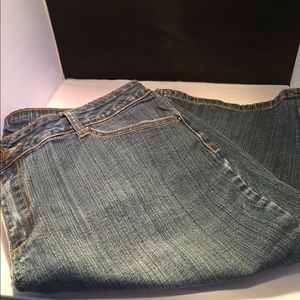 Denim women’s knee length‎ shorts